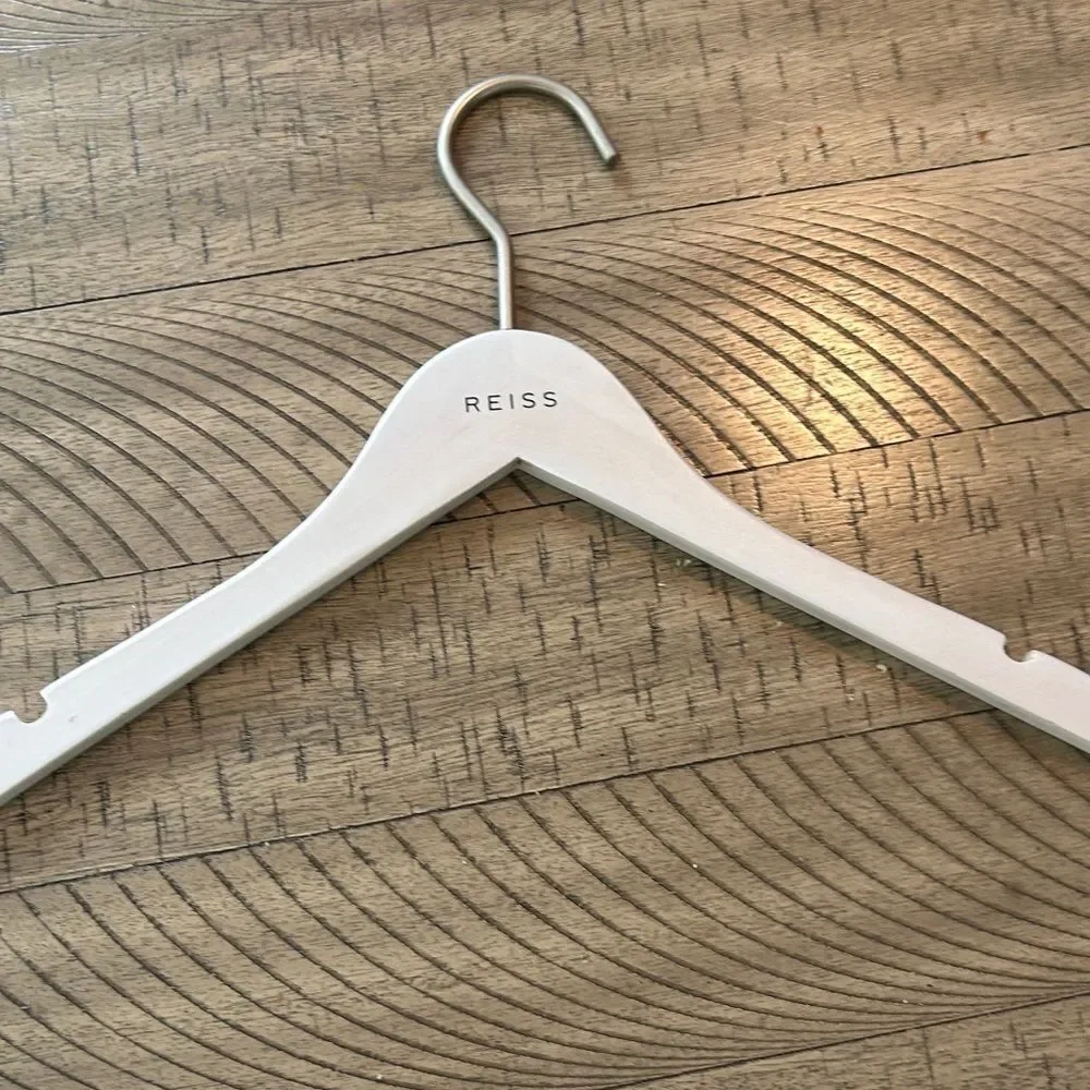 Reiss White Wooden Hanger
